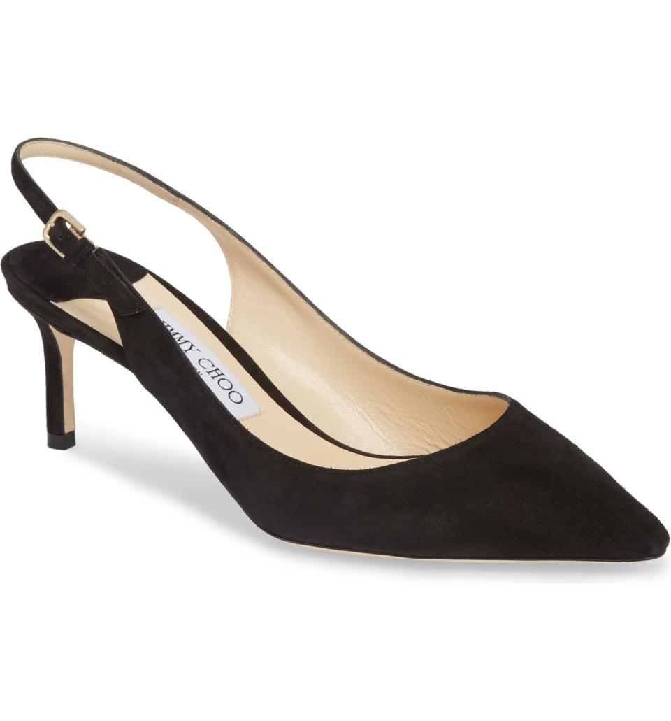 Jimmy Choo Erin Suede Slingback Pump