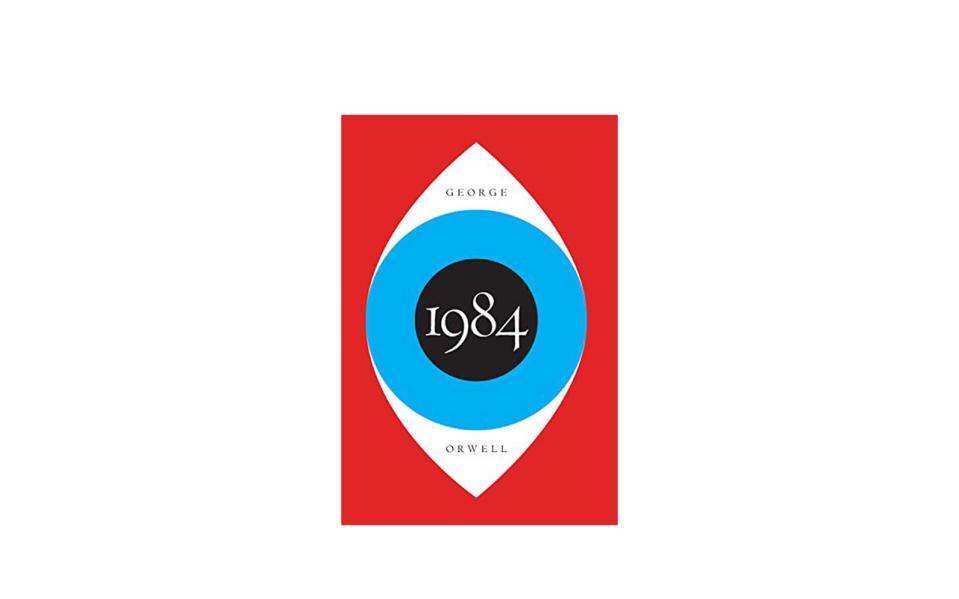 '1984' by George Orwell (Houghton Mifflin Harcourt)