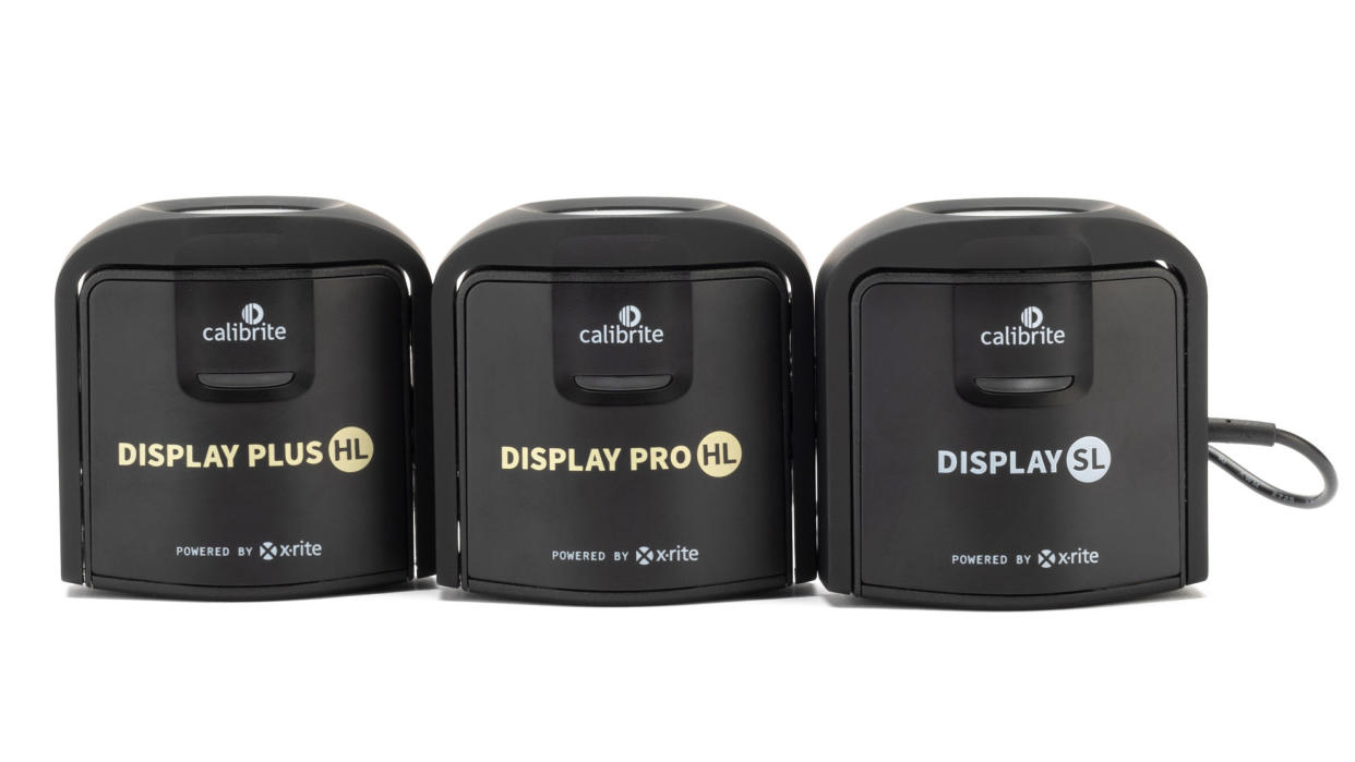  Calibrite monitor calibrator line-up 