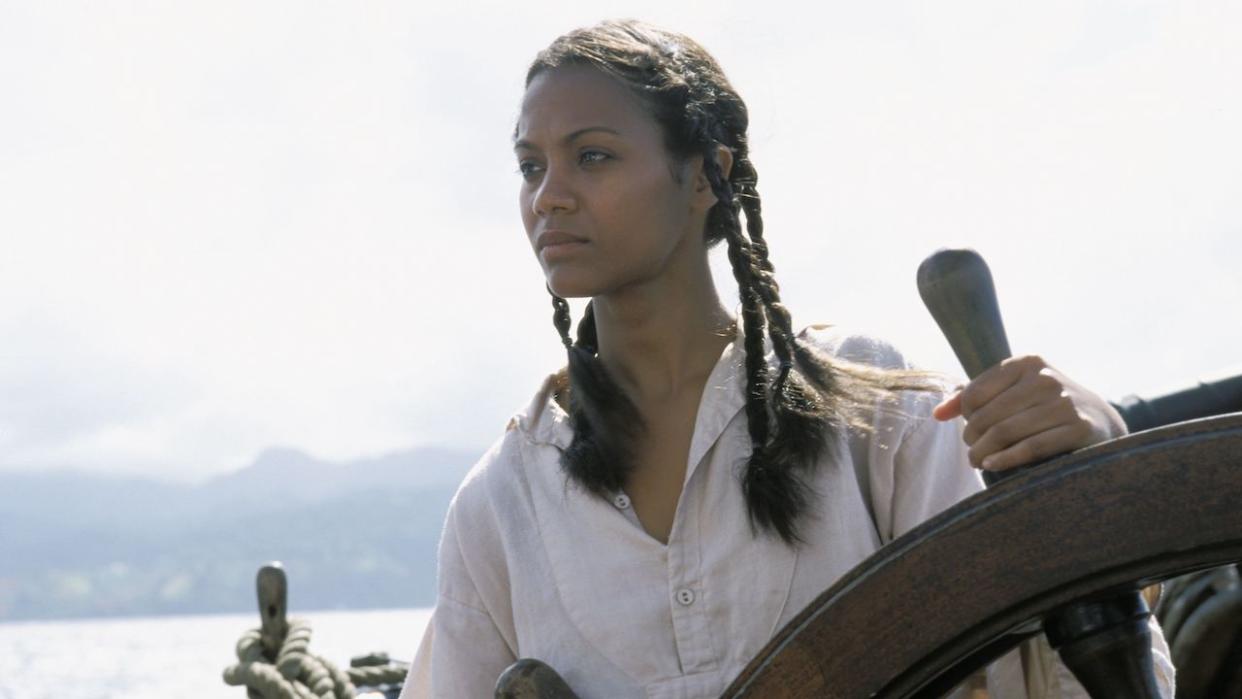  Zoe Saldana in Pirates of the Caribbean: The Curse of the Black Pearl 