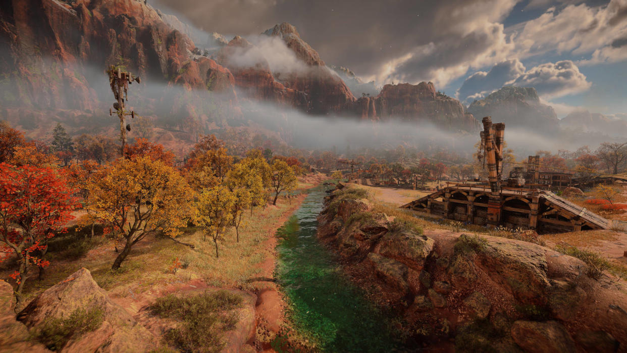  A screenshot, using Photo Mode, from Horizon Forbidden West. 