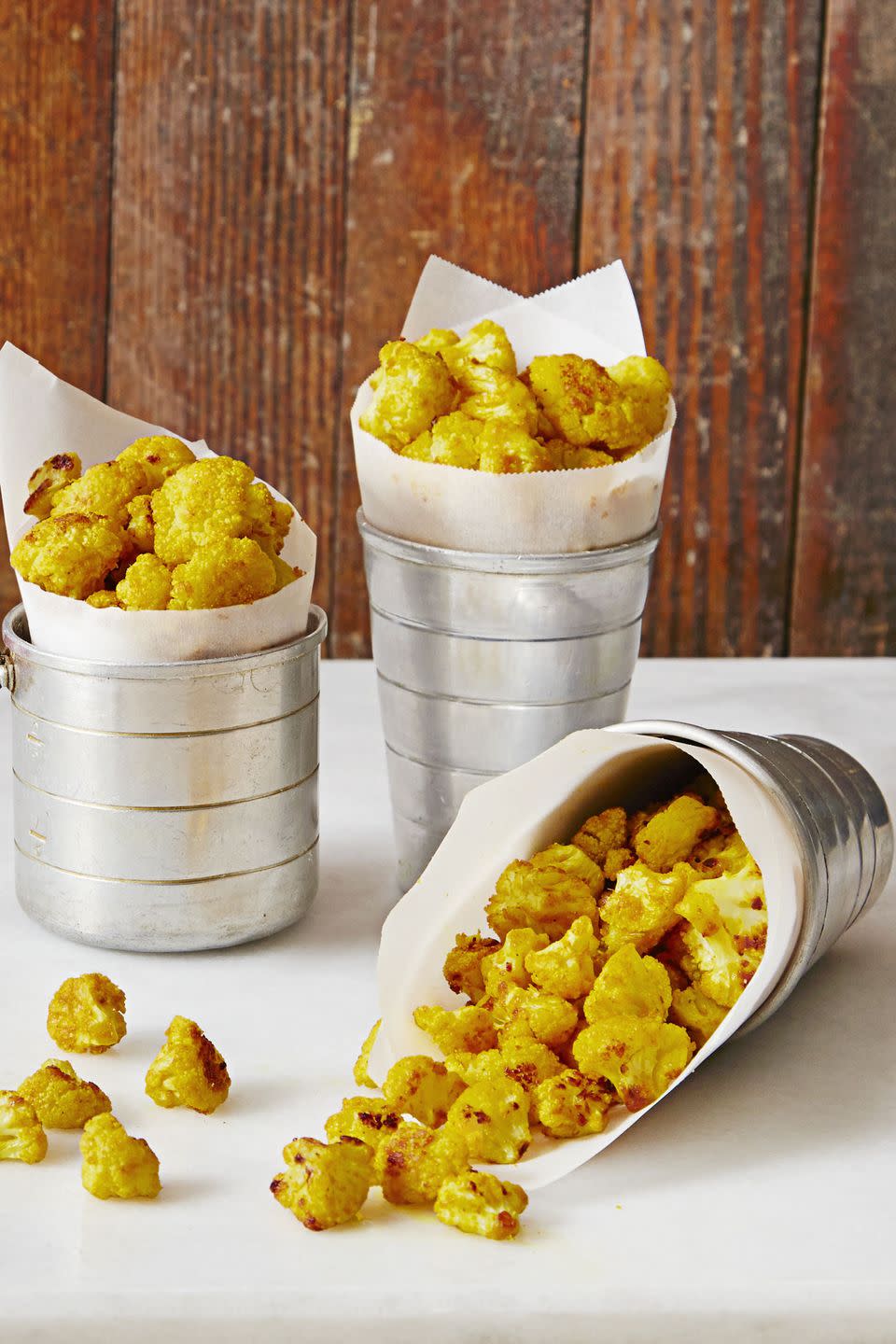 <p>Satisfy your cravings the smart way with these tasty cauliflower bites.</p><p> Get the <a href="https://www.goodhousekeeping.com/food-recipes/healthy/a37151/cauliflower-popcorn-recipe/" rel="nofollow noopener" target="_blank" data-ylk="slk:Cauliflower "Popcorn" recipe;elm:context_link;itc:0;sec:content-canvas" class="link "><strong>Cauliflower "Popcorn" recipe</strong></a>.</p>