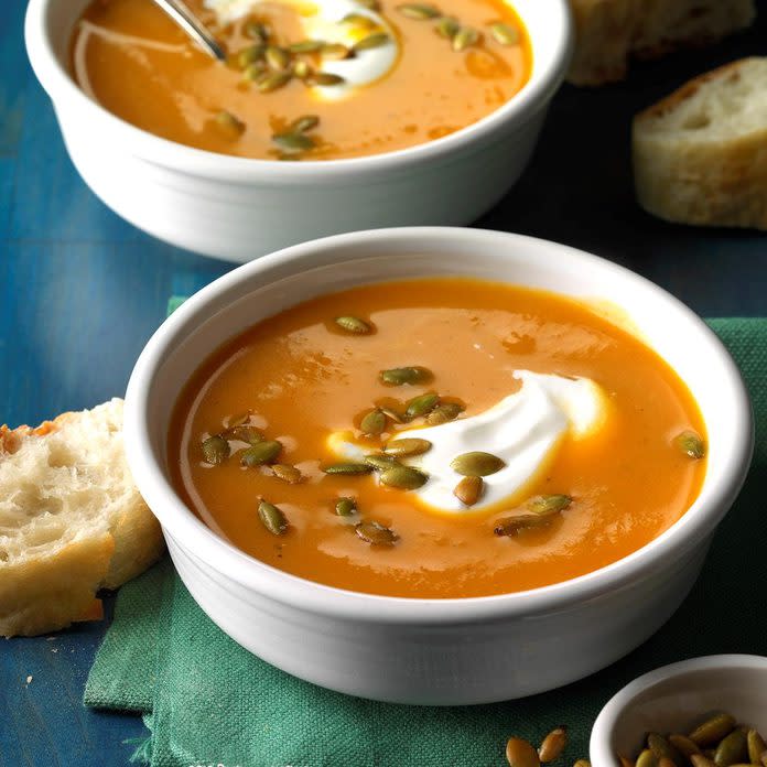 Slow Cooker Sweet Potato Soup