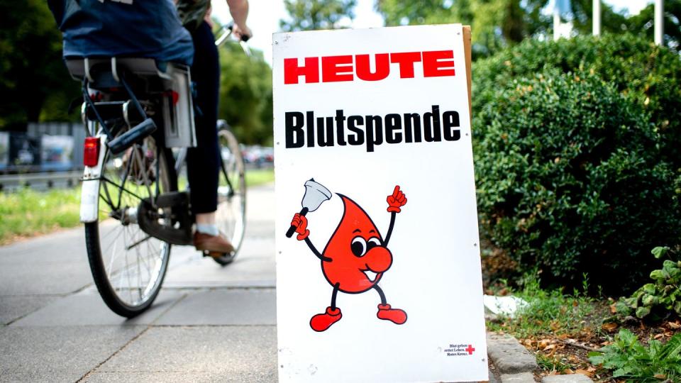 Wer Blut spendet, kann Leben retten - doch manchen Leuten wird beim Anblick von Blut flau im Magen. Spenden kann dennoch möglich sein (Bild: dpa)