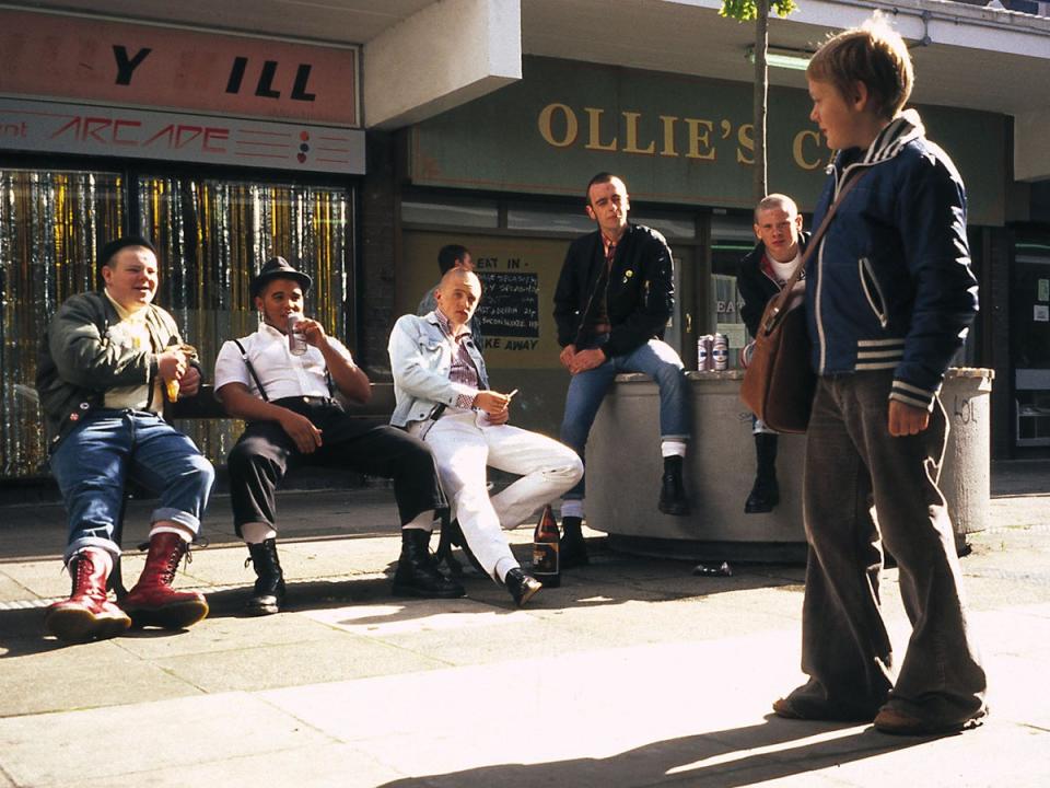 Andrew Ellis, Andrew Shim, Kieran Hardcastle, Joe Gilgun, Jack O’Connell, Thomas Turgoose in ‘This Is England’ (2006) (Filmfour/Uk Film Council/Kobal/Shutterstock)