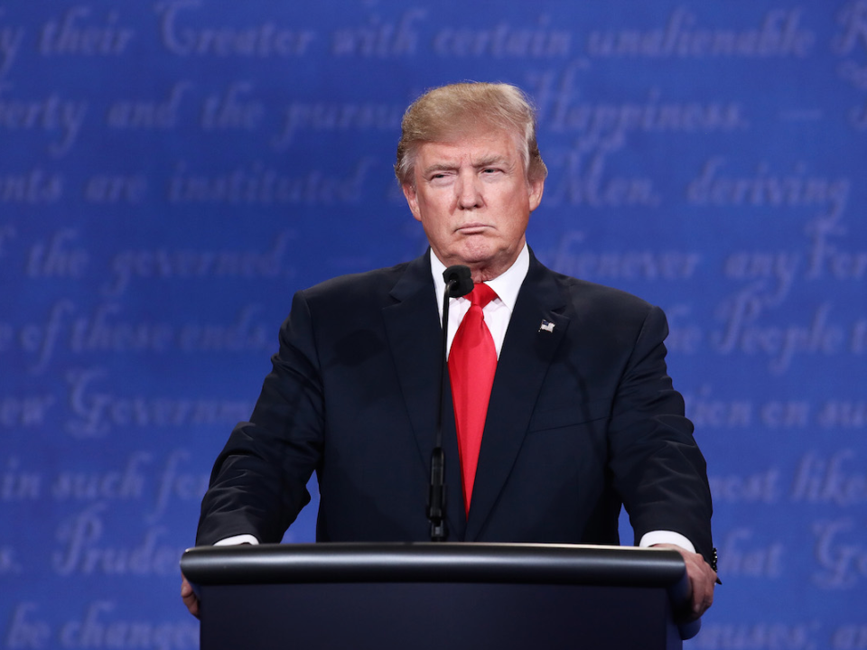 Getty Images donald trump emmys apprentice debate