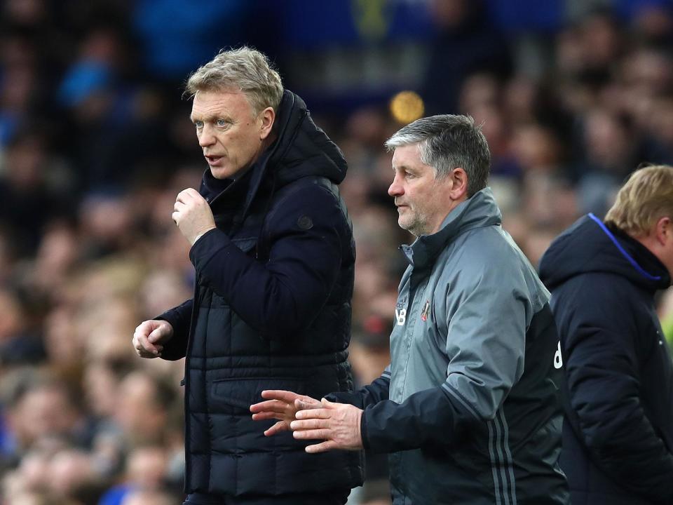 It was another afternoon of misery for David Moyes (Getty)