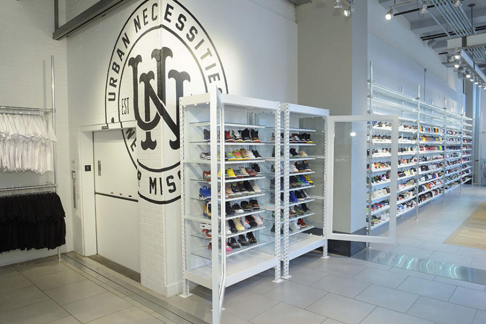 A look inside the new Urban Necessities store in NYC. - Credit: Urban Necessities