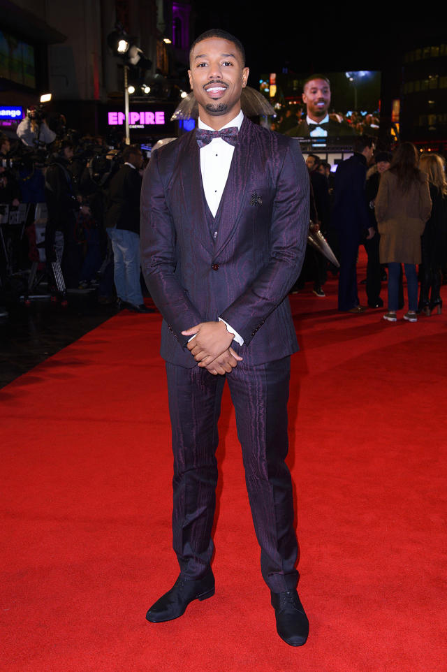 Michael B. Jordan's Dapper Style Evolution: Vibrant Suits, Sheer Tanks and  More