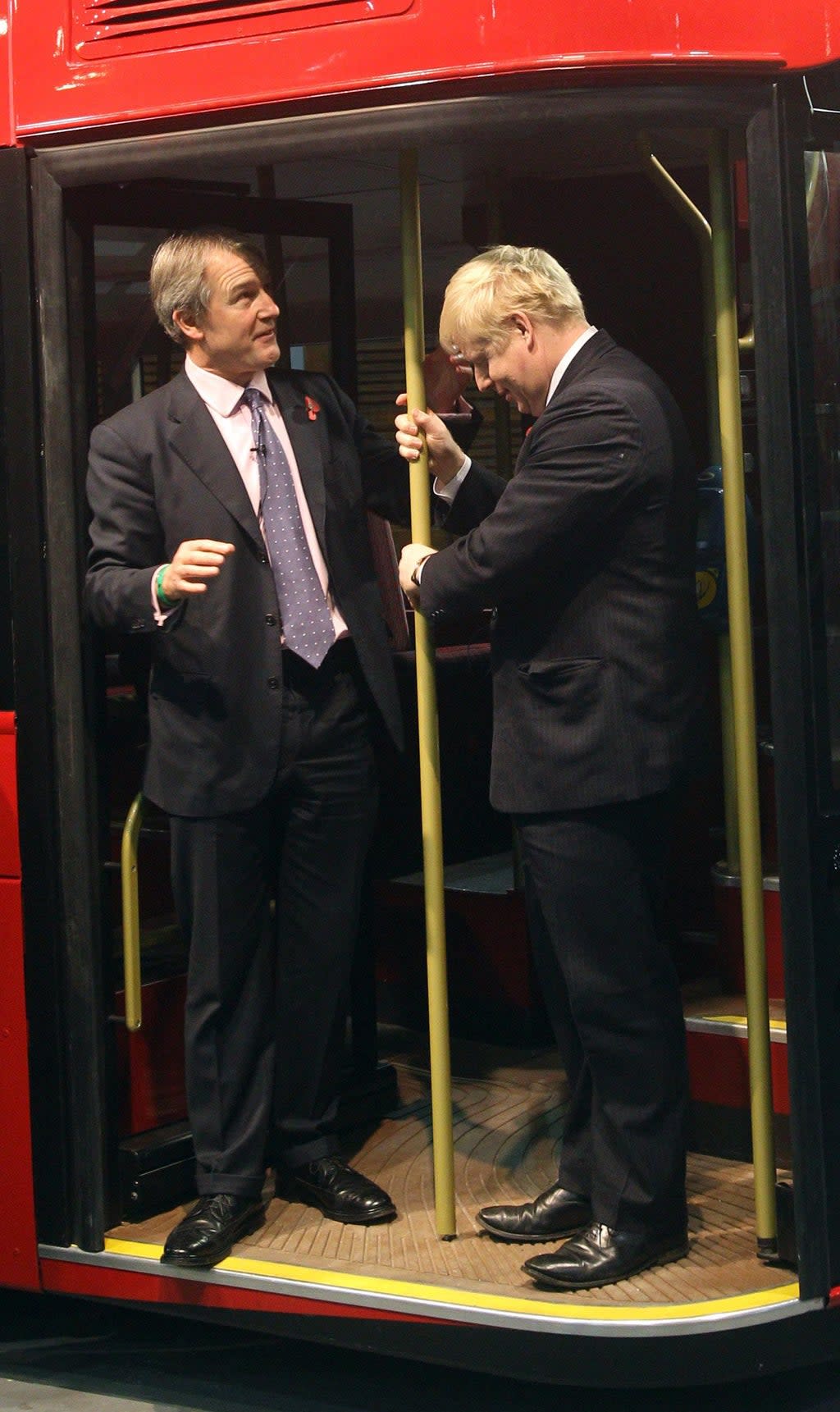 Owen Paterson with Boris Johnson when the latter was mayor of London (Lewis Whyld/PA) (PA Archive)