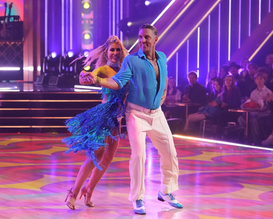 Mauricio Umansky and Emma Slater on "Dancing With the Stars"