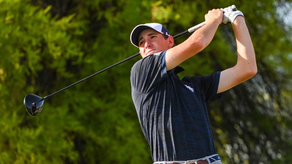 Nick Gabrelcik had a victory and two draws in the Arnold Palmer Cup.