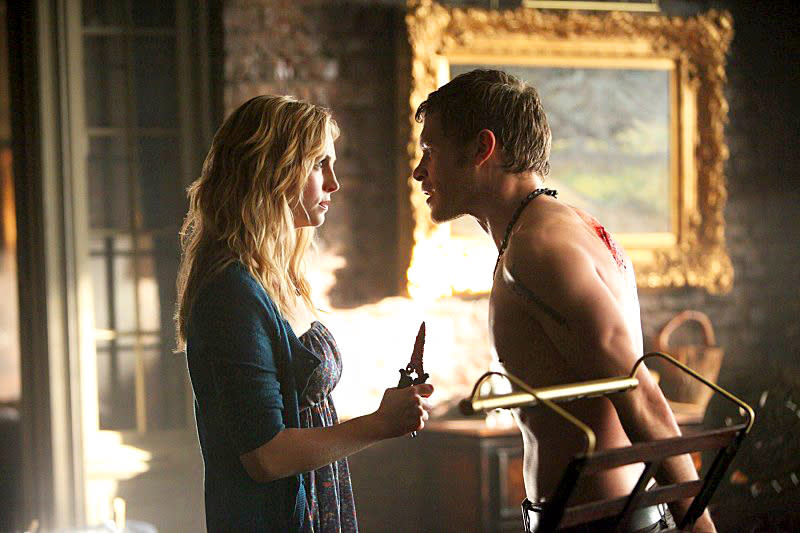 Caroline and Klaus ('The Vampire Diaries')