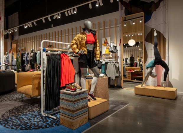 Mannequins inside Nike by Long Beach. Photo: Courtesy of Nike
