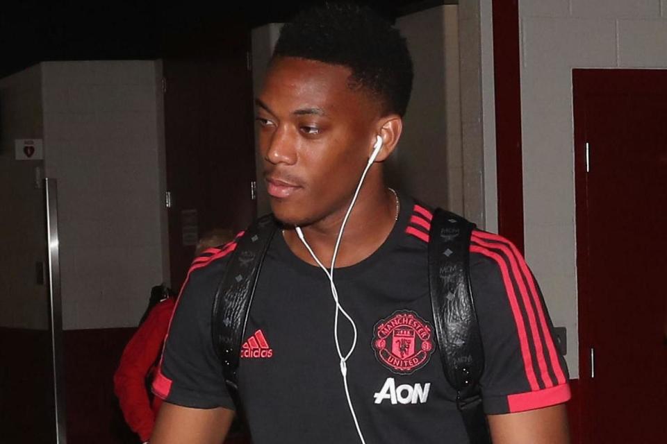 Heading home: Anthony Martial: Man Utd via Getty Images