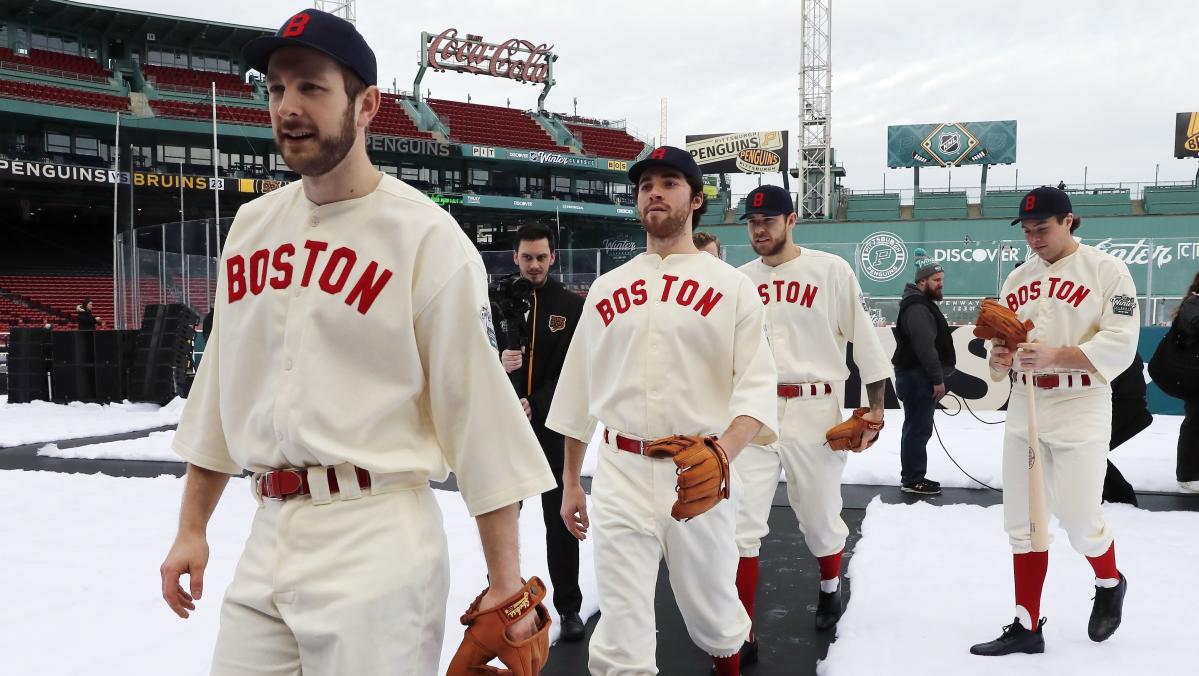 Bruins Balanced Fun and Respect with Vintage Red Sox Outfits, News,  Scores, Highlights, Stats, and Rumors