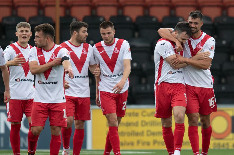 Gallagher is a popular figure at Airdrie