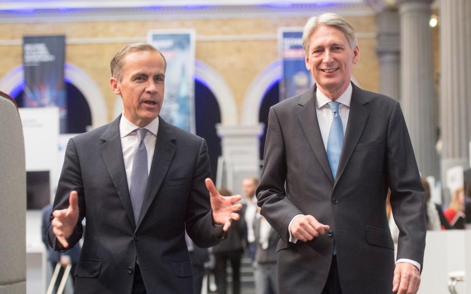 Mark Carney has to write a letter to chancellor Philip Hammond if inflation hits 3.1pc or higher - Paul Grover