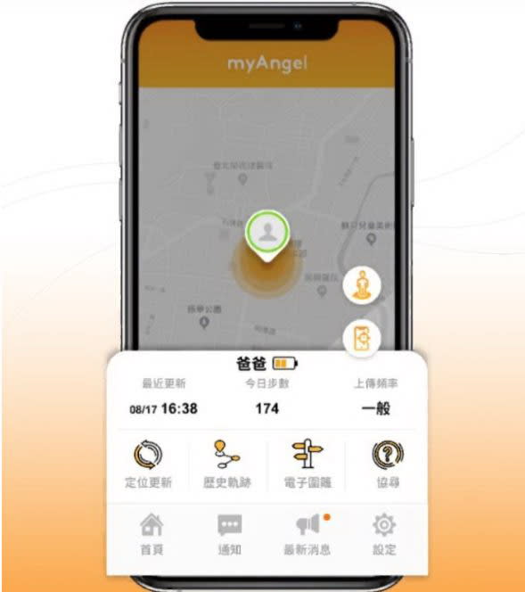 圖／專為高走失風險族群打造，台灣大myAngel服務正式上線。