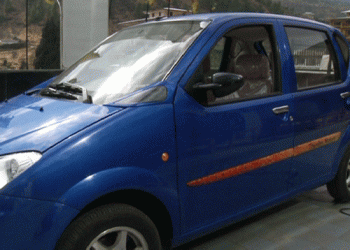 Thunder Motors electric car from Bhutan