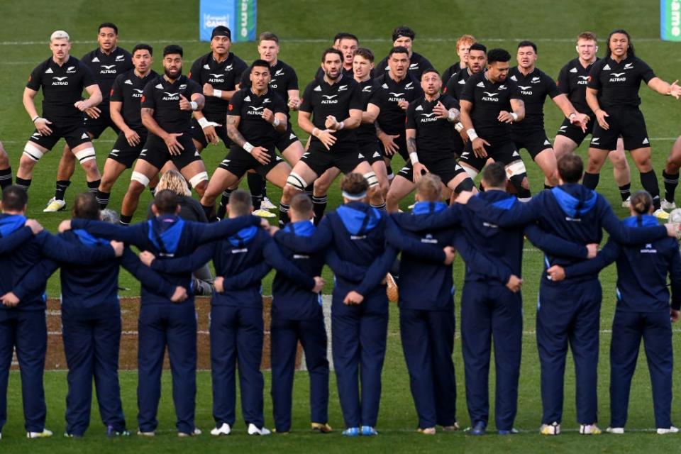 The Haka will be a source of intrigue in Paris tonight (Getty Images)