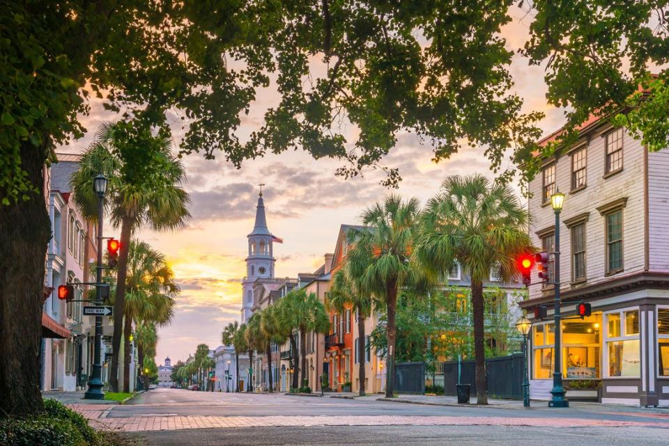 A street in Charleston.