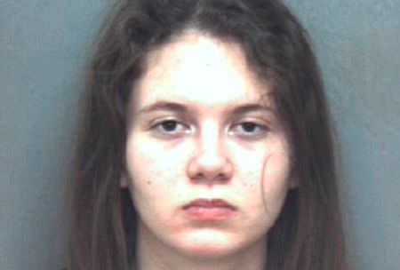 Natalie Marie Keepers is pictured in this undated handout booking photo provided by the Montgomery County Sheriff's Office in Virginia, January 31, 2016. REUTERS/Montgomery County Sheriff's Office/Handout via Reuters