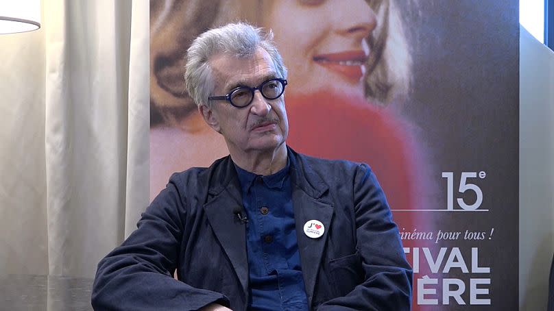 Filmmacher Wim Wenders in Lyon