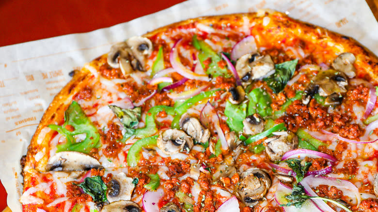 Vegan Blaze pizza 