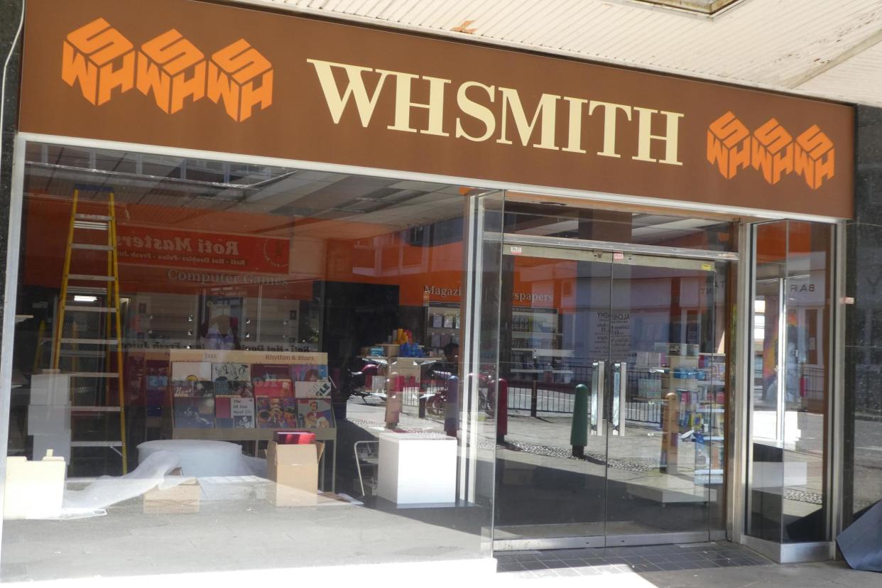 Retro: a vintage WHSmith has appeared in Croydon: Lucinda Offer