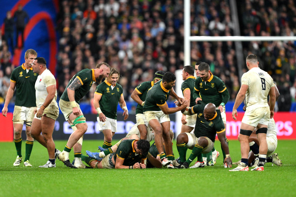 L’Afrique du Sud l’emporte face à l’Angleterre et rejoint les All Blacks en finale après