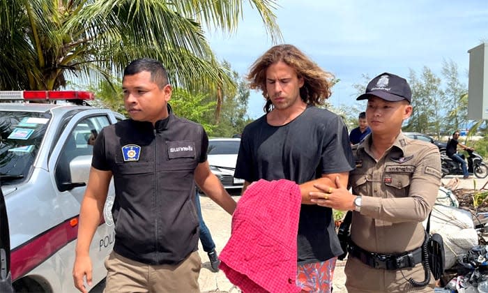 Daniel Sancho arrestado por la policía en Tailandia 