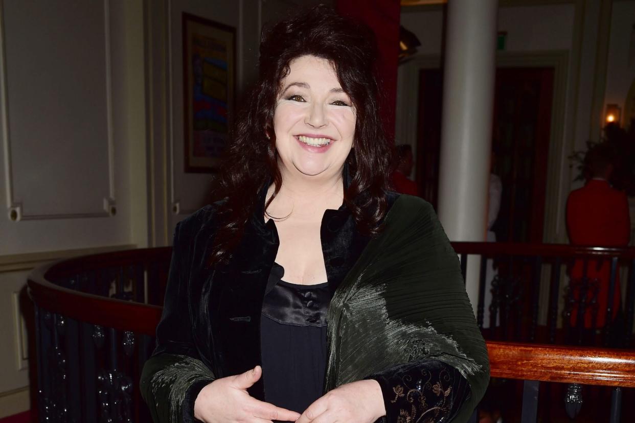 Mandatory Credit: Photo by Alan Davidson/Shutterstock (7528974e) Evening Standard 60th Theatre Awards at the London Palladium Theatre Kate Bush Evening Standard 60th Theatre Awards - 30 Nov 2014