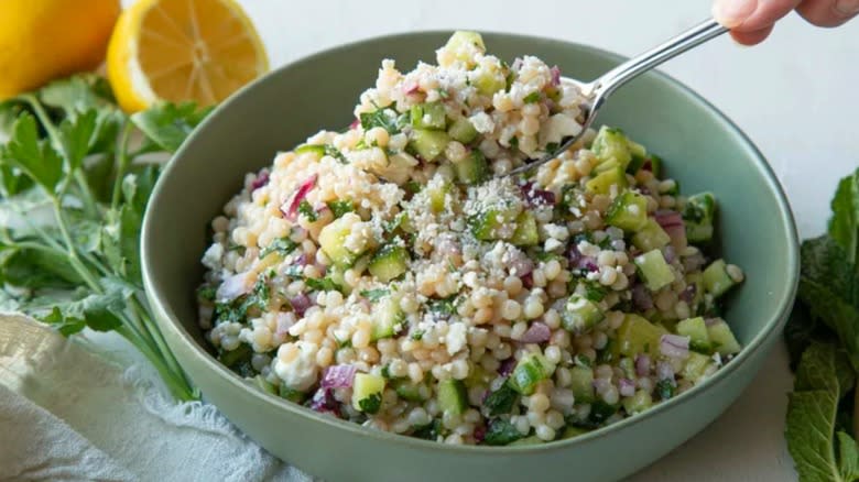 Mediterranean Israeli Couscous