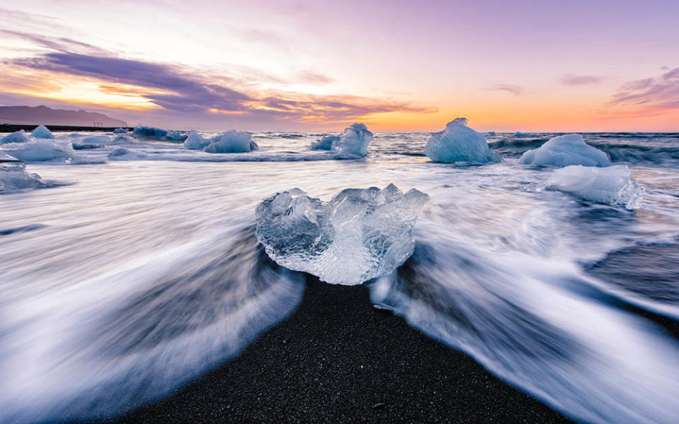 冰河湖—鑽石冰沙灘（Image Source : Getty Creative/500px Prime）
