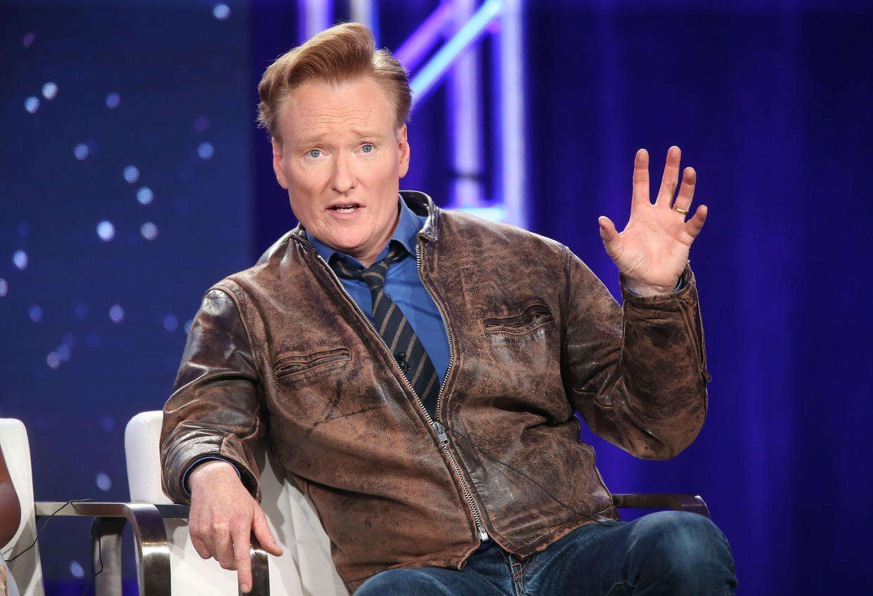 Conan O'Brien is visiting Haiti for a "Conan Without Borders" episode. (Photo: Frederick M. Brown via Getty Images)
