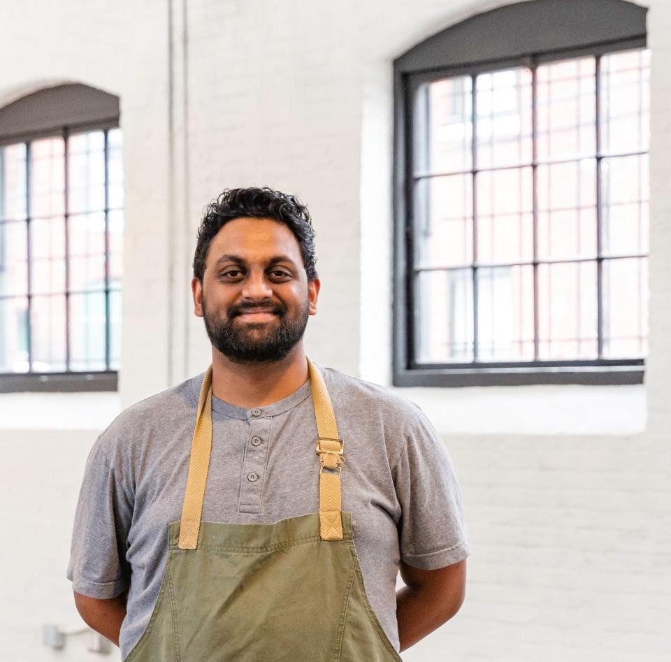 Chef Nikhil Naiker of Nimki is a Rising Star according to StarChefs. He cooks at Bolt in Providence.