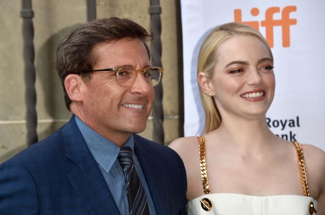Battle of the Sexes': Emma Stone vs. Steve Carell in clip