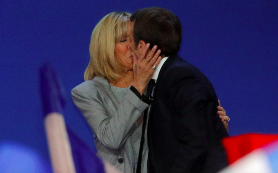 <p>The couple didn’t exactly have a conventional courtship, having met when Emmanuel was a 15-year-old school boy and Brigitte, a married mother-of-three.<br>Although Brigitte was never assigned as his teacher, she was in charge of the high school drama club when Macron joined. They got to know each other when a then 16-year-old Emmanuel suggested they write a play together.<br>Macron was just 17 when he declared his intention to marry Brigitte, but his parents were concerned about the budding relationship and sent him away for his last year of high school.<br>“You cannot get rid of me. I will come back and I will marry you,” Macron told Trogneux according to his biographers.<br>Brigitte eventually divorced her banker husband and joined Macron in Paris. “Little by little, I came totally under the spell of the intelligence of this young boy,” Trogneux told France 3 TV.<br>And proving their doubters wrong, the couple went on to marry in 2007. Aww. <em>[Photo: Reuters]</em> </p>