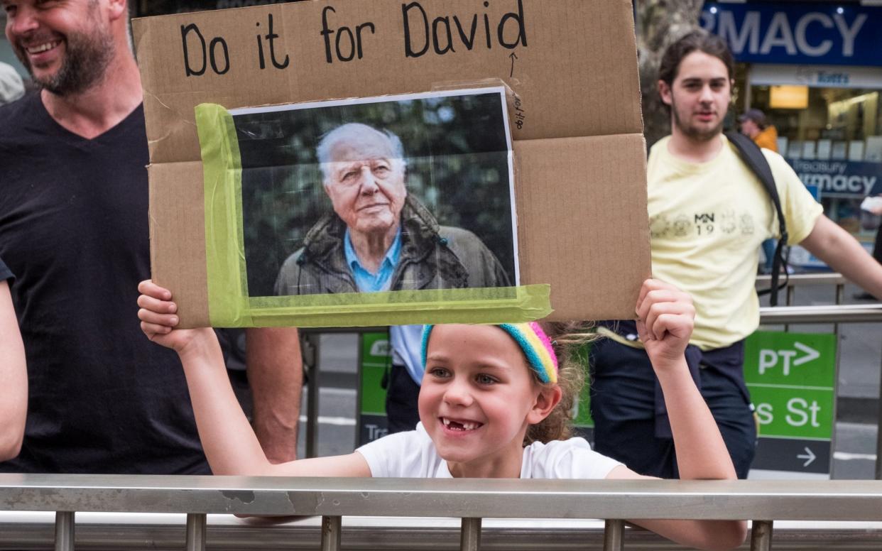 Sir David said the current Australian government had departed from the previous government’s commitment to tackling climate change - Getty Images AsiaPac