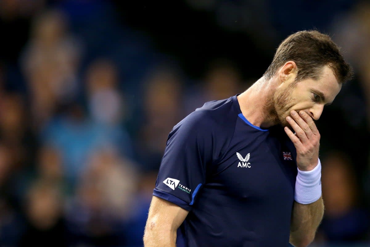 Andy Murray lost to Andrea Vavassori in Madrid (Robert Perry/PA) (PA Archive)
