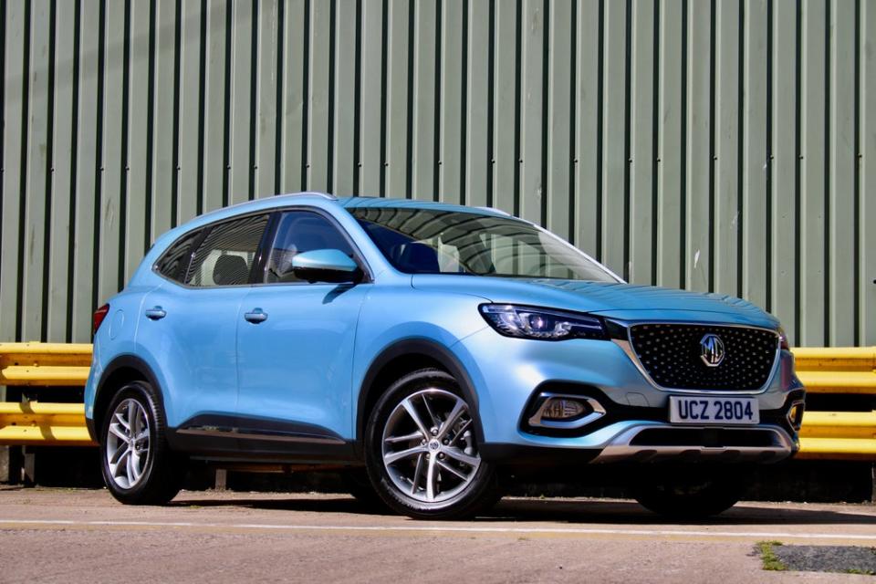 The plug-in hybrid version of the HS offers the opportunity to drive for 32 miles just on battery electric and therefore virtually free power (MG)