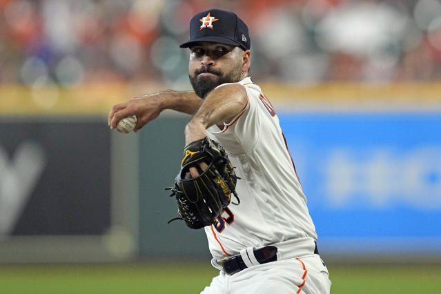 Blue Jays' George Springer rips leadoff homer in first at-bat against  Astros in Houston