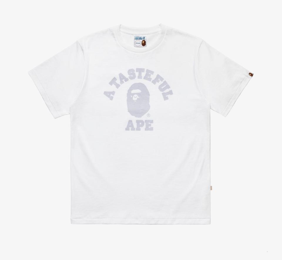 The JJJJound x Bape t-shirt. - Credit: Courtesy of JJJJound