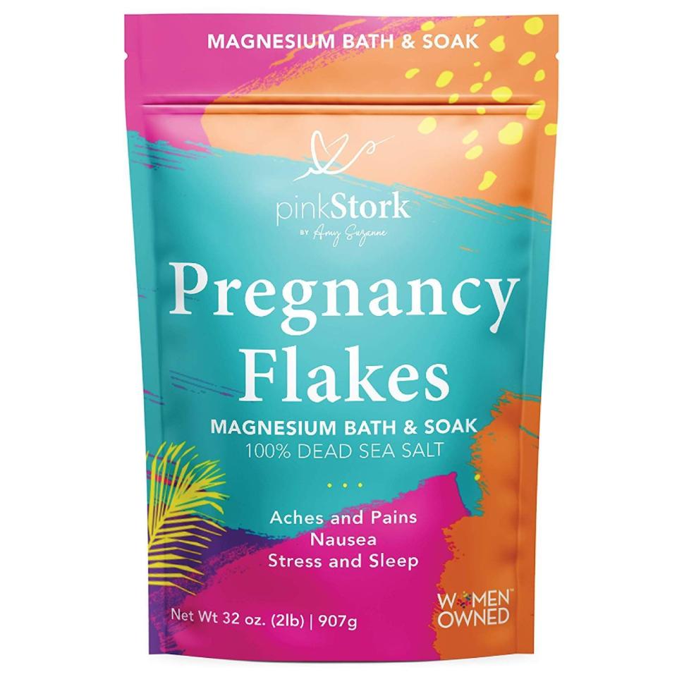 15) Pregnancy Bath Salt Flakes