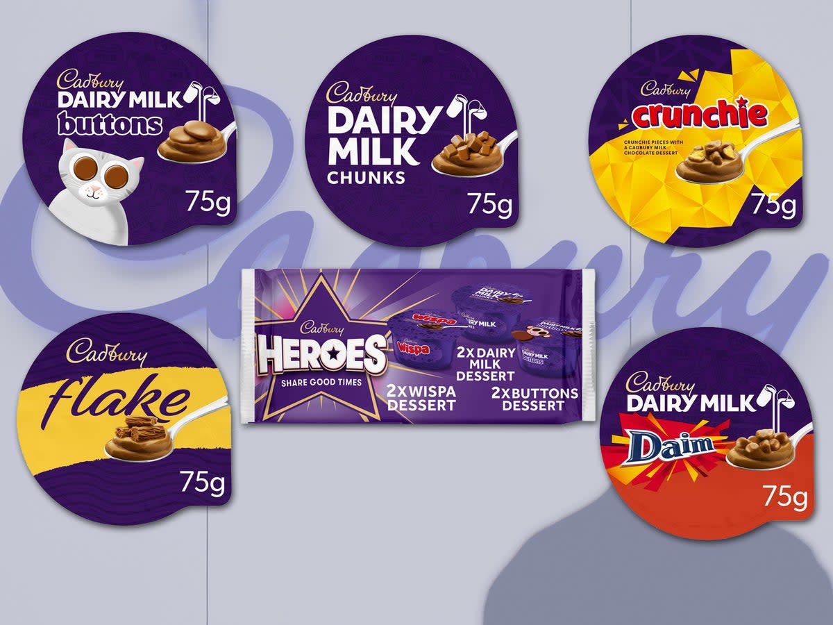 Thousands of Cadbury dessert products have been recalled from supermarket shelves (Getty/Müller)