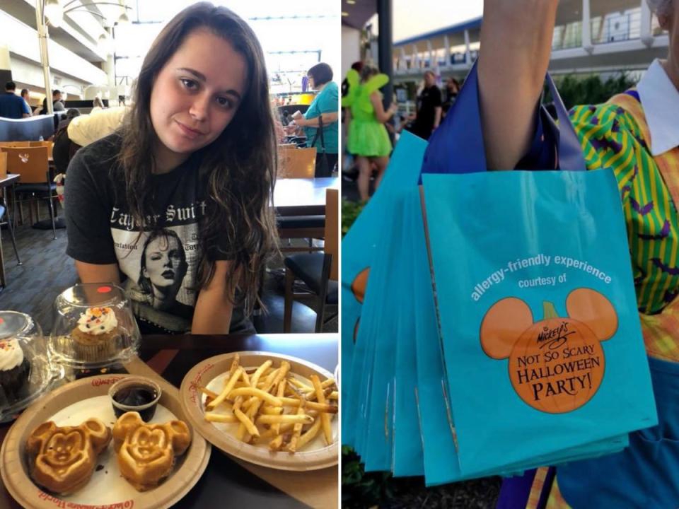 Lizzie Reynolds said regardless of your allergies, you can have fun eating at Disney.