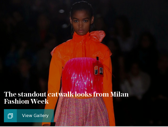 The standout catwalk looks from Milan Fashion Week