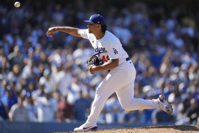 Los Angeles Dodgers on X: Brusdar and his mom. 💙