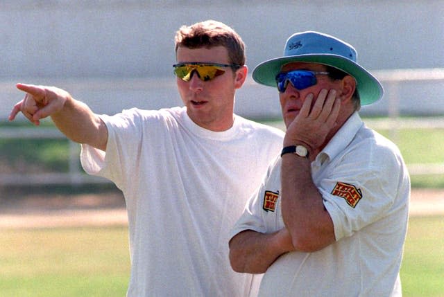 Michael Atherton and Ray Illingworth